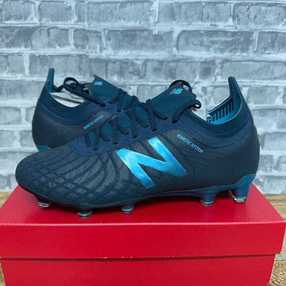 New Balance Tekela V2 Pro FG Dark Blue Soccer Cleats MST1FBG3 Mens Size 4 2E NIB - Picture 1 of 7